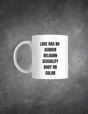 Cană Love has no rules