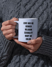 Cană Love has no rules