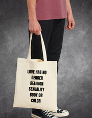 Tote Bag Love has no rules