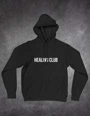 Hanorac Healing Club alb – hanorac unisex oversize | Ristlin