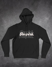 Hanorac Respiră alb – hanorac unisex oversize | Ristlin