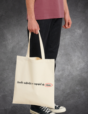 Tote Bag Sinele Autentic detaliu print grafic | Ristlin