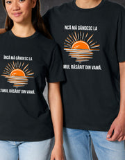 Tricou Ultimul Răsărit detaliu print grafic | Ristlin