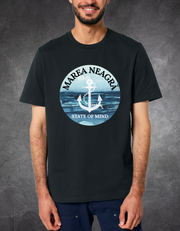 Tricou Marea Neagră State of Mind detaliu print grafic | Ristlin