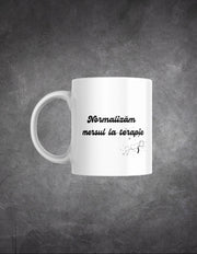 Cană Terapie detaliu print grafic | Ristlin