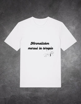 Tricou Terapie față – tricou sănătate mintală grafic | Ristlin