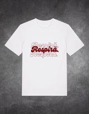Tricou Respiră față – tricou sănătate mintală grafic | Ristlin