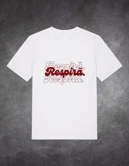 Tricou Respiră față – tricou sănătate mintală grafic | Ristlin