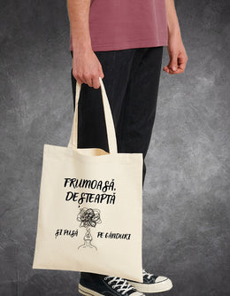 Tote Bag Pusă pe gânduri