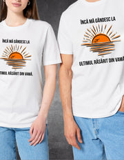 Tricou Ultimul Răsărit negru spate – print integral | Ristlin