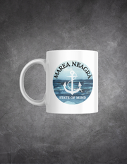 Cană Marea Neagră State of Mind detaliu print grafic | Ristlin