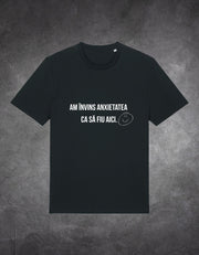 Tricou Anxietate detaliu print grafic | Ristlin