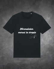 Tricou Terapie detaliu print grafic | Ristlin