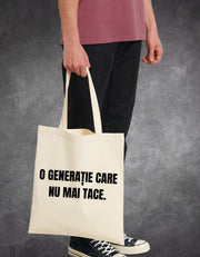 Tote Bag Generația care nu tace