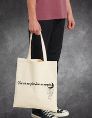 Tote Bag Hai să ne pierdem în noapte față – geantă bumbac print | Ristlin