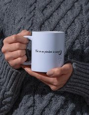 Cană Hai să ne pierdem în noapte față – cană ceramică 330ml print | Ristlin