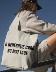 Tote Bag Generația care nu tace