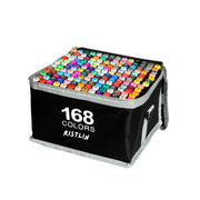 Set 168 Markere Alcool Ristlin detaliu vârf – marker dual tip | Ristlin